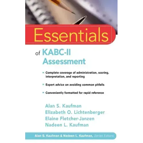 Essentials of Kabc-II Assessment - Paperback