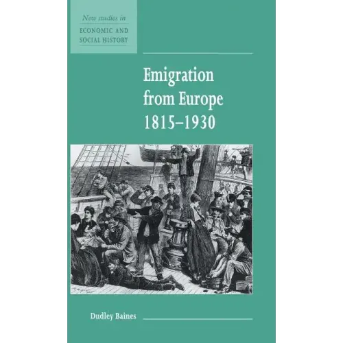 Emigration from Europe 1815-1930 - Hardcover