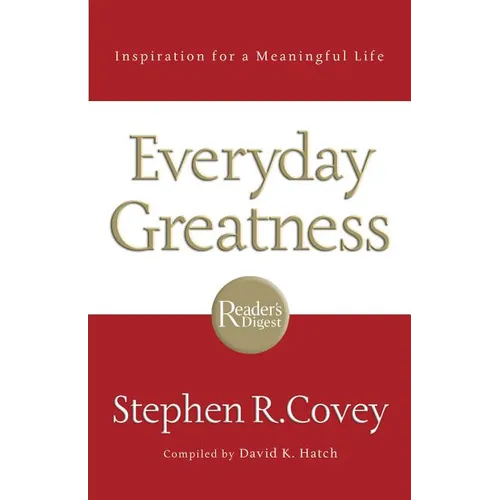 The Everyday Greatness - Paperback