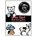 Yorkie Spirit Adult Coloring Book: An Exploration of the Indomitable Yorkshire Terrier