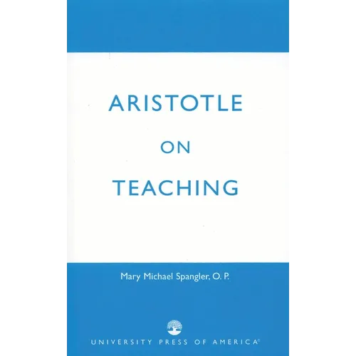 Aristotle on Teaching - Paperback