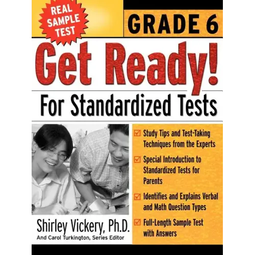 Get Ready! for Standardized Tests: Grade 6 - Paperback