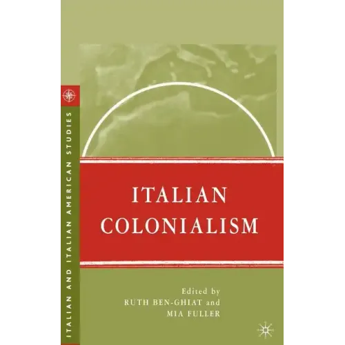 Italian Colonialism - Paperback