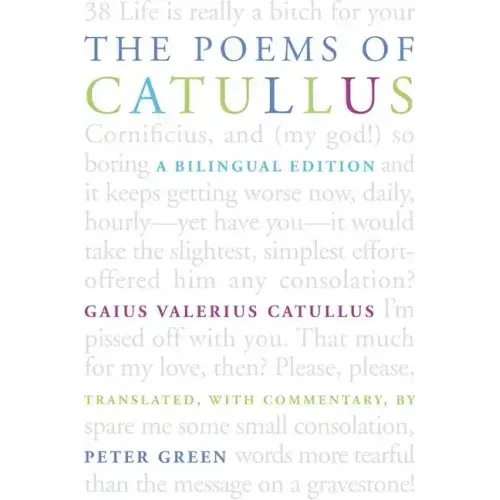 The Poems of Catullus: A Bilingual Edition - Hardcover