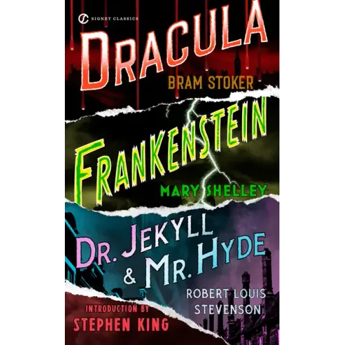 Frankenstein, Dracula, Dr. Jekyll and Mr. Hyde - Paperback