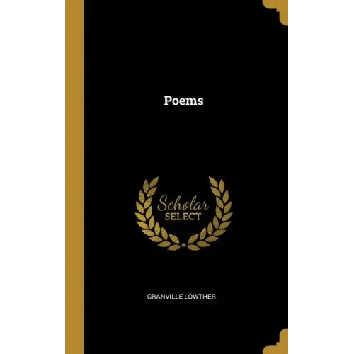 Poems - Hardcover