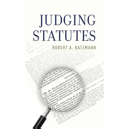 Judging Statutes - Hardcover