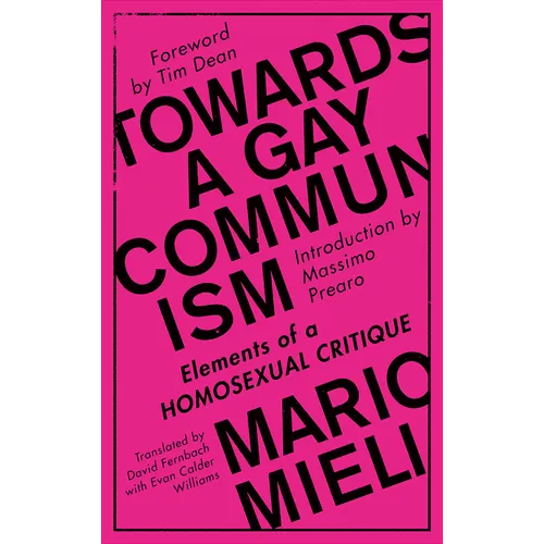 Towards a Gay Communism: Elements of a Homosexual Critique - Hardcover