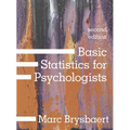 Basic Statistics for Psychologists
