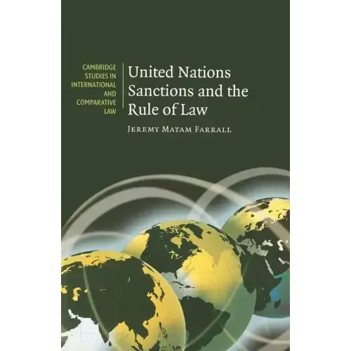 United Nations Sanctions and the Rule of Law - Paperback