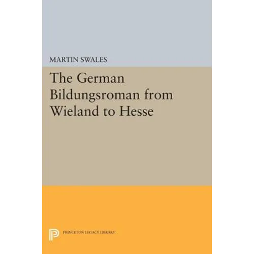 The German Bildungsroman from Wieland to Hesse