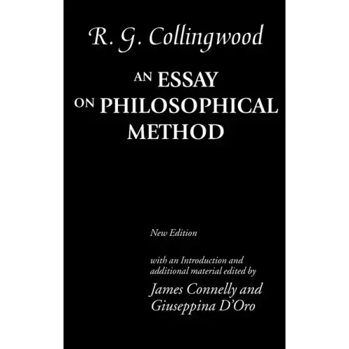 An Essay on Philosophical Method - Hardcover