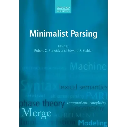 Minimalist Parsing - Paperback