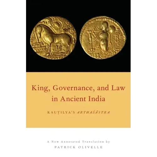 King, Governance, and Law in Ancient India - Paperback