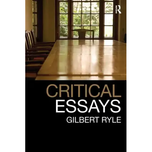 Critical Essays: Collected Papers Volume 1 - Paperback