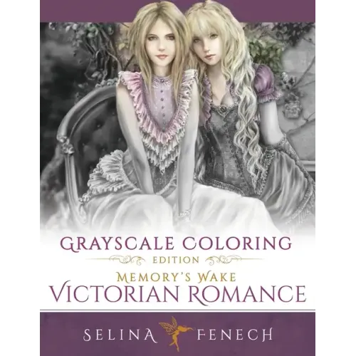 Memory's Wake Victorian Romance - Grayscale Coloring Edition - Paperback