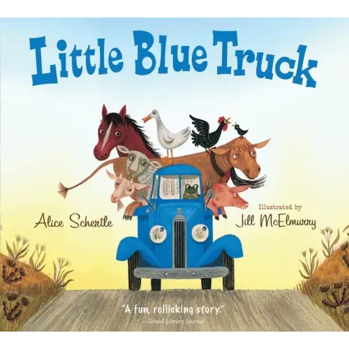 Little Blue Truck Padded Board Book - Board Book