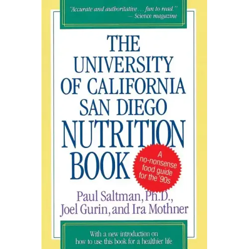 The University of California San Diego Nutrition Book - Paperback
