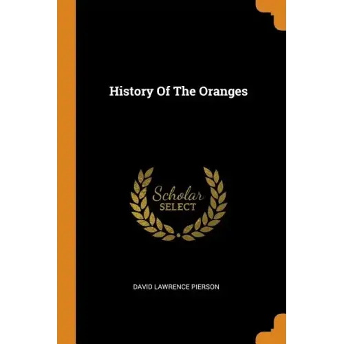 History of the Oranges - Paperback