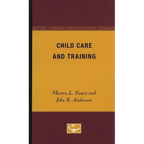 Child Care and Training - Paperback