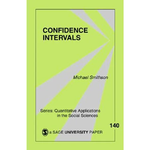 Confidence Intervals - Paperback