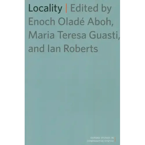 Locality - Paperback