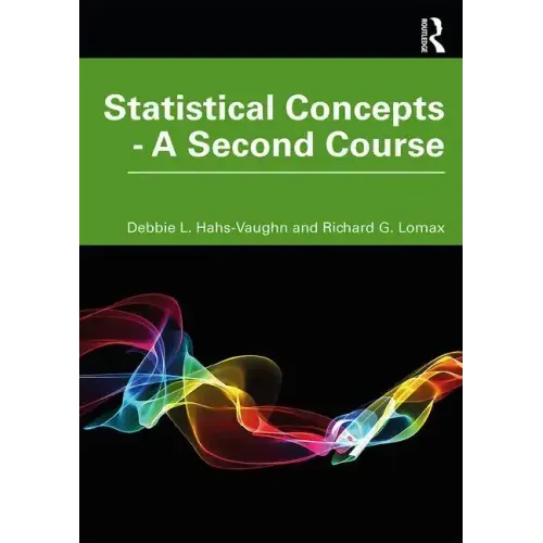 Statistical Concepts - A Second Course - Paperback