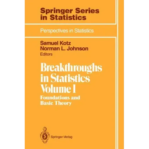 Breakthroughs in Statistics: Foundations and Basic Theory - Paperback