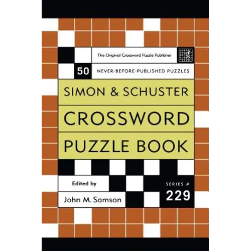 Crossword Puzzle Book: 50 Never-Before Published Puzzles - Paperback