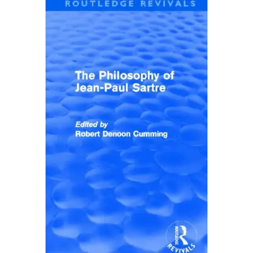 The Philosophy of Jean-Paul Sartre (Routledge Revivals) - Paperback