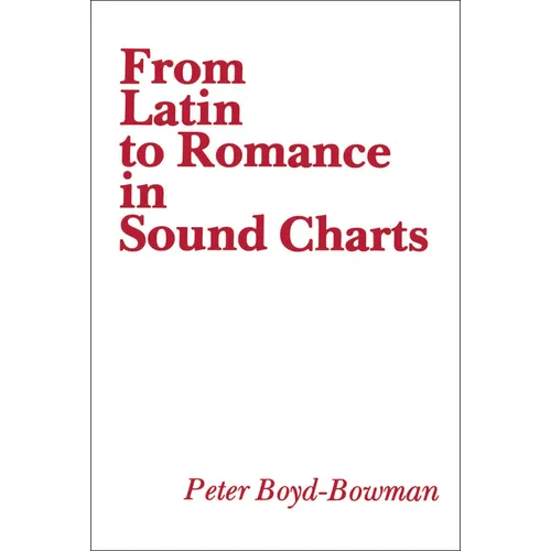 From Latin to Romance in Sound Charts