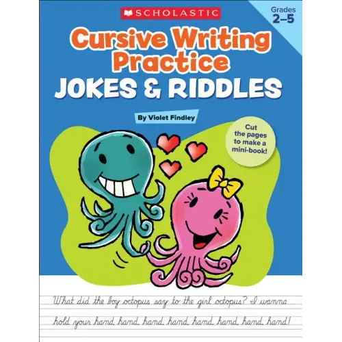 Cursive Writing Practice: Jokes & Riddles - Paperback