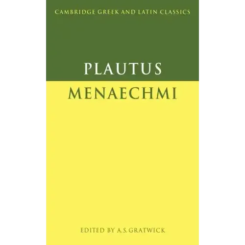 Plautus: Menaechmi - Paperback