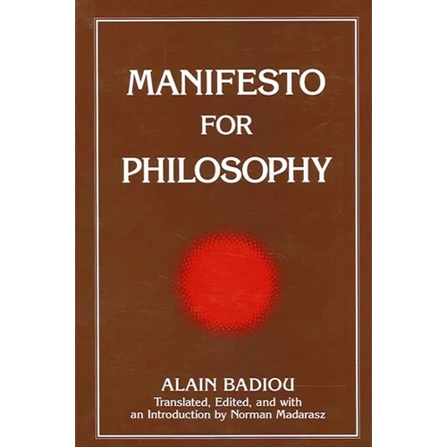 Manifesto for Philosophy - Paperback