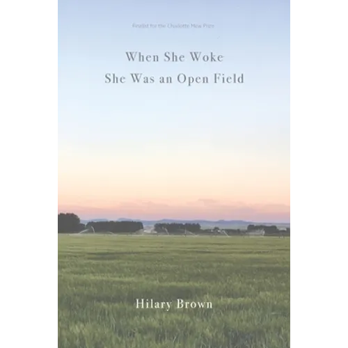When She Woke She Was an Open Field - Paperback