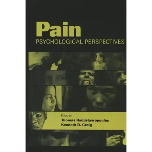 Pain: Psychological Perspectives - Paperback