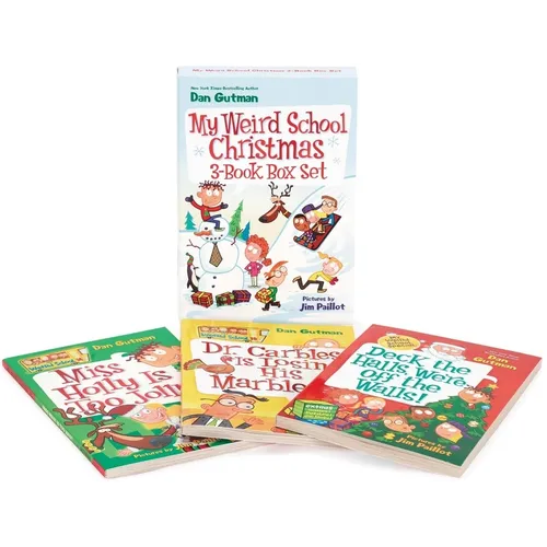 My Weird School Christmas 3-Book Box Set: Miss Holly Is Too Jolly!, Dr. Carbles Is Losing His Marbles!, Deck the Halls, We're Off the Walls! a Christm - Boxed Set