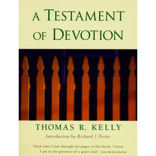A Testament of Devotion - Paperback