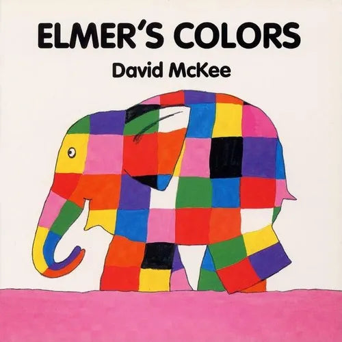 Elmer's Colors Board Book - Board Book