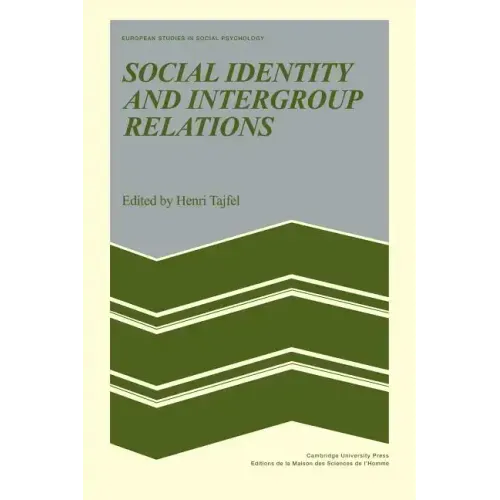 Social Identity and Intergroup Relations - Paperback