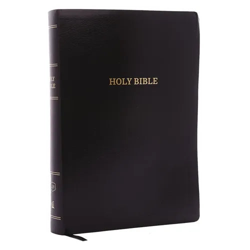 KJV, Reference Bible, Super Giant Print, Leather-Look, Black, Red Letter Edition - Imitation Leather