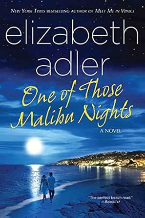 One of Those Malibu Nights: A Novel (Mac Reilly, 1) by Elizabeth Adler -Paperback