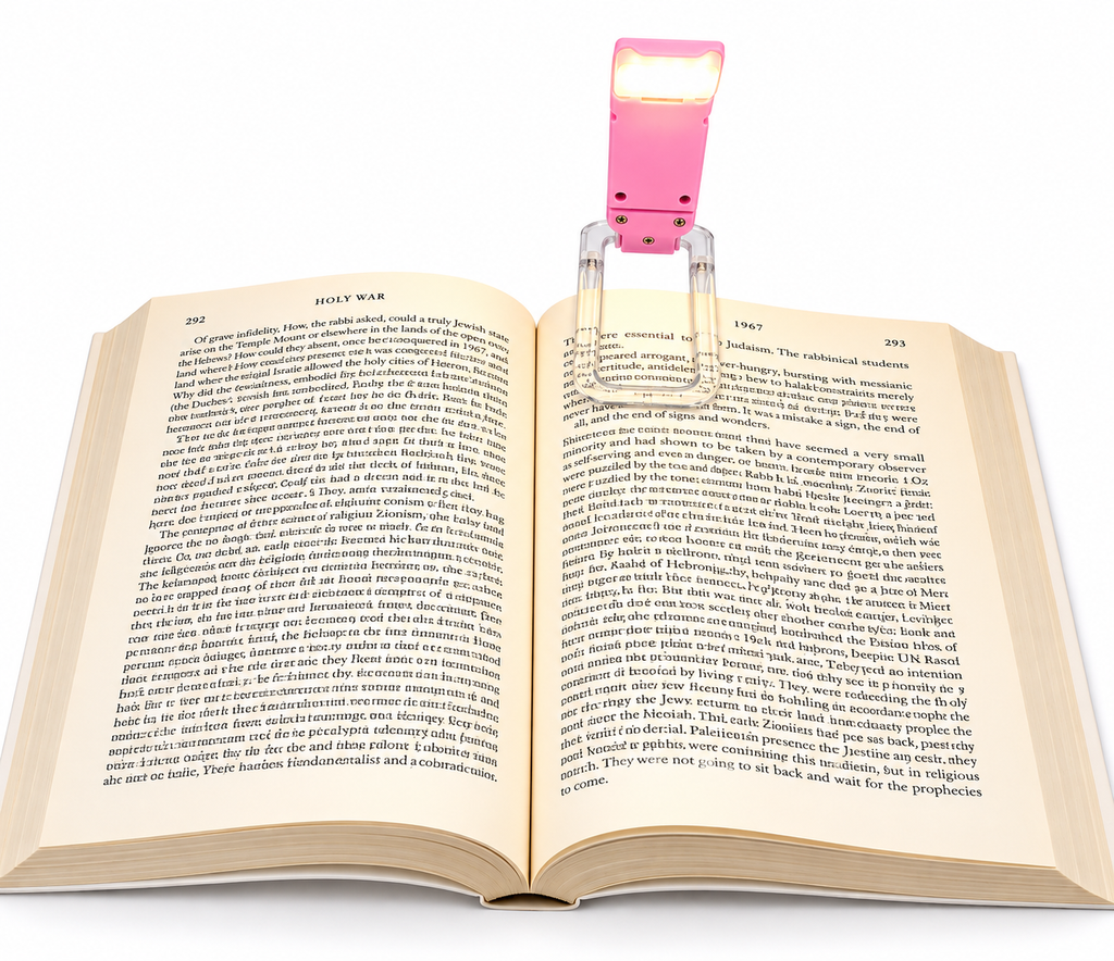 Reading Light for Bed: USB Rechargeable LED Mini Book Reading Light Dimmable Night Lights Clip Portable