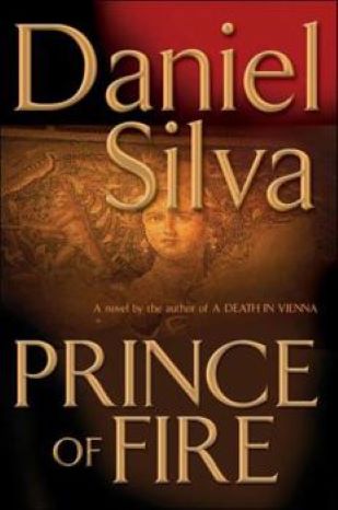 Prince of Fire by Daniel Silva- Hardcover – 2005 signed copy