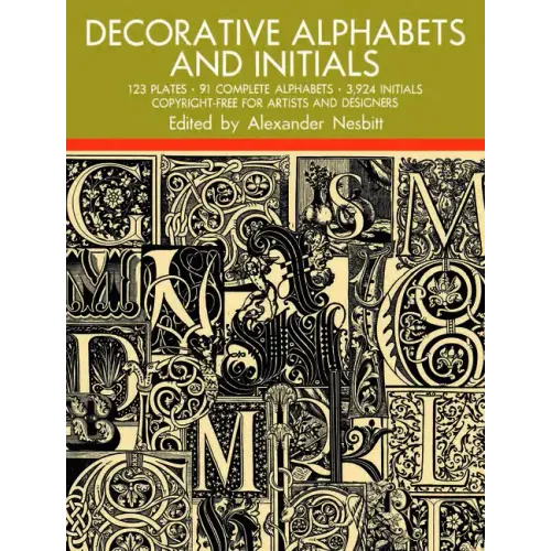 Decorative Alphabets and Initials - Paperback