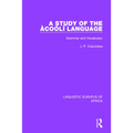 A Study of the Àcoólî Language: Grammar and Vocabulary
