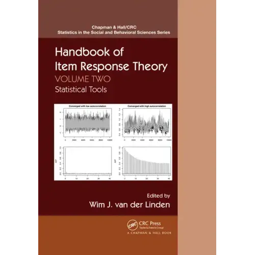 Handbook of Item Response Theory: Volume 2: Statistical Tools - Paperback