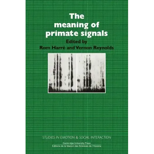 The Meaning of Primate Signals - Paperback