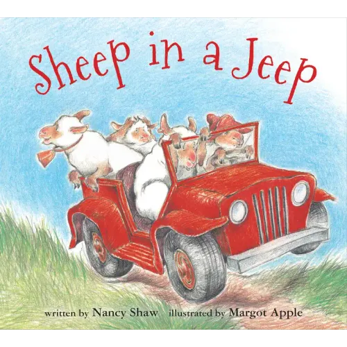 Sheep in a Jeep Board Book - Board Book