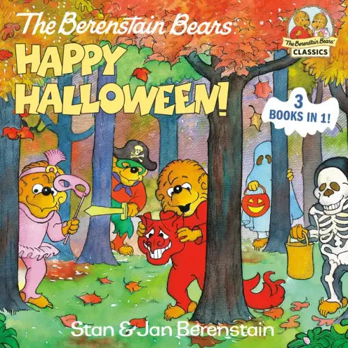 The Berenstain Bears Happy Halloween!: A Halloween Book for Kids and Toddlers - Hardcover